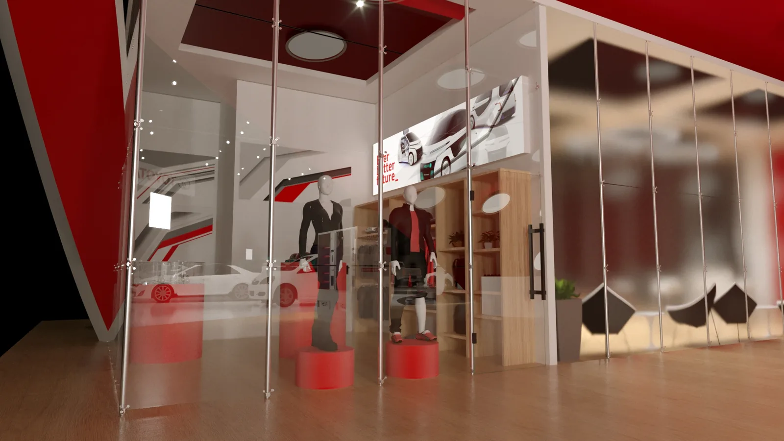 Toyota: projeto cenográfico com leitura premium e foco comercial - imagem 2