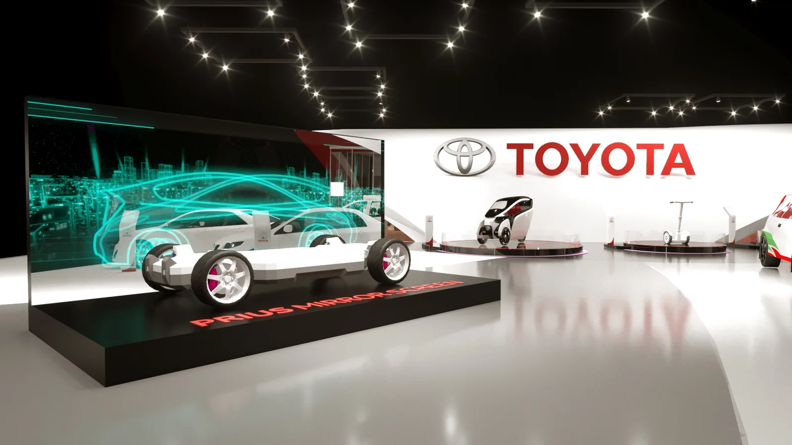 Toyota: projeto cenográfico com leitura premium e foco comercial - imagem 4