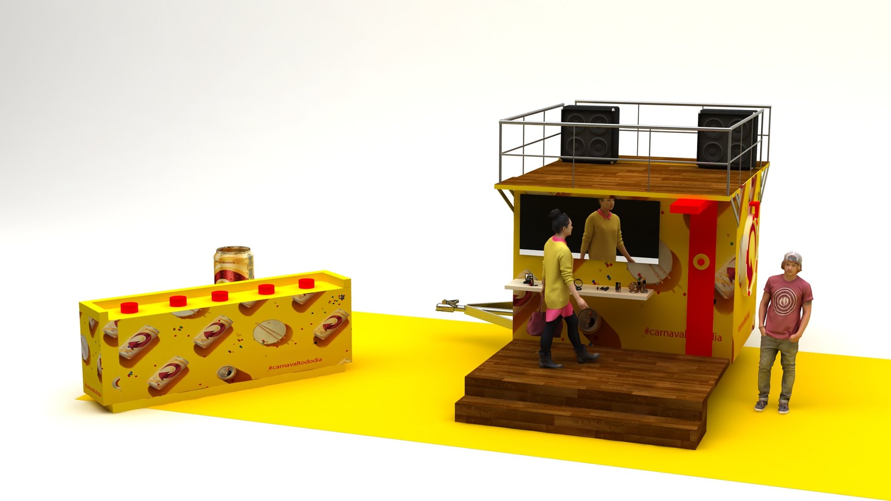 Skol Tuk Tuk: projeto visual com presença, ritmo e clareza comercial - imagem 3
