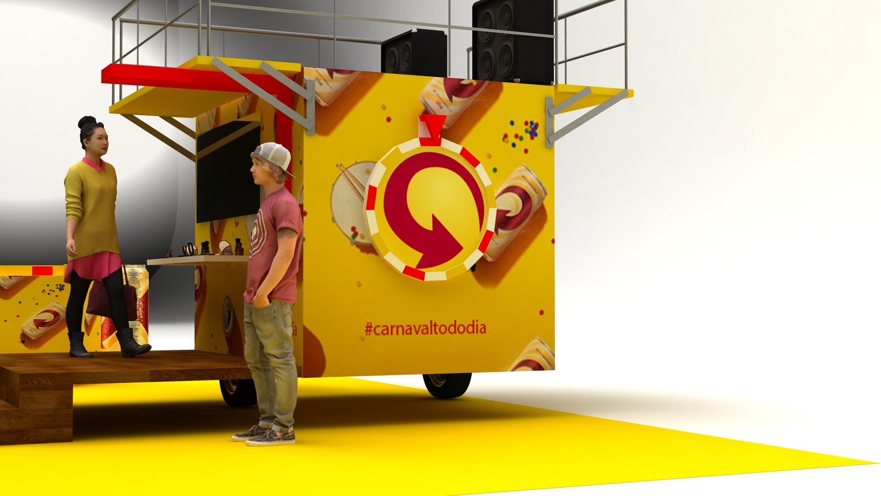 Skol Tuk Tuk: projeto visual com presença, ritmo e clareza comercial - imagem 4