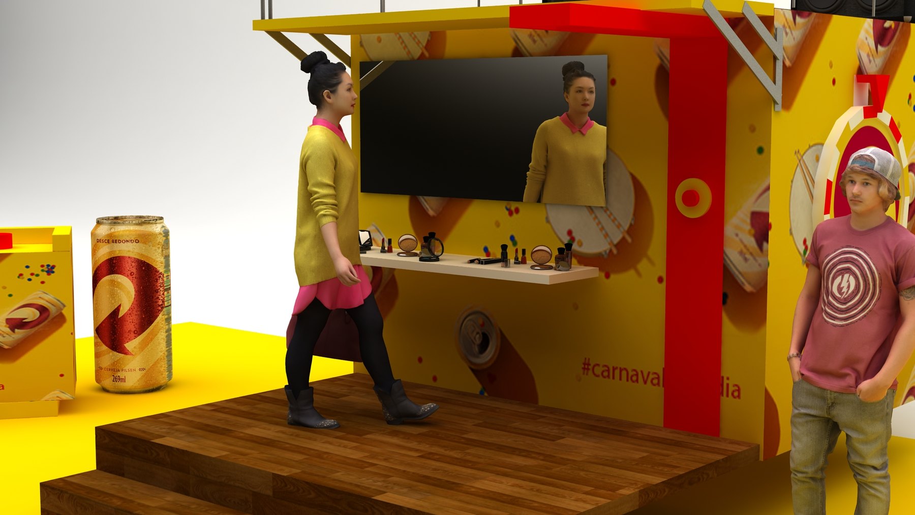 Skol Tuk Tuk: projeto visual com presença, ritmo e clareza comercial - imagem 6