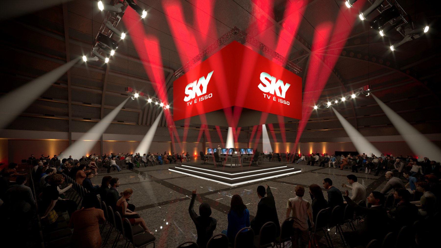 Sky Games: cenografia para transformar espaço em argumento - imagem 1