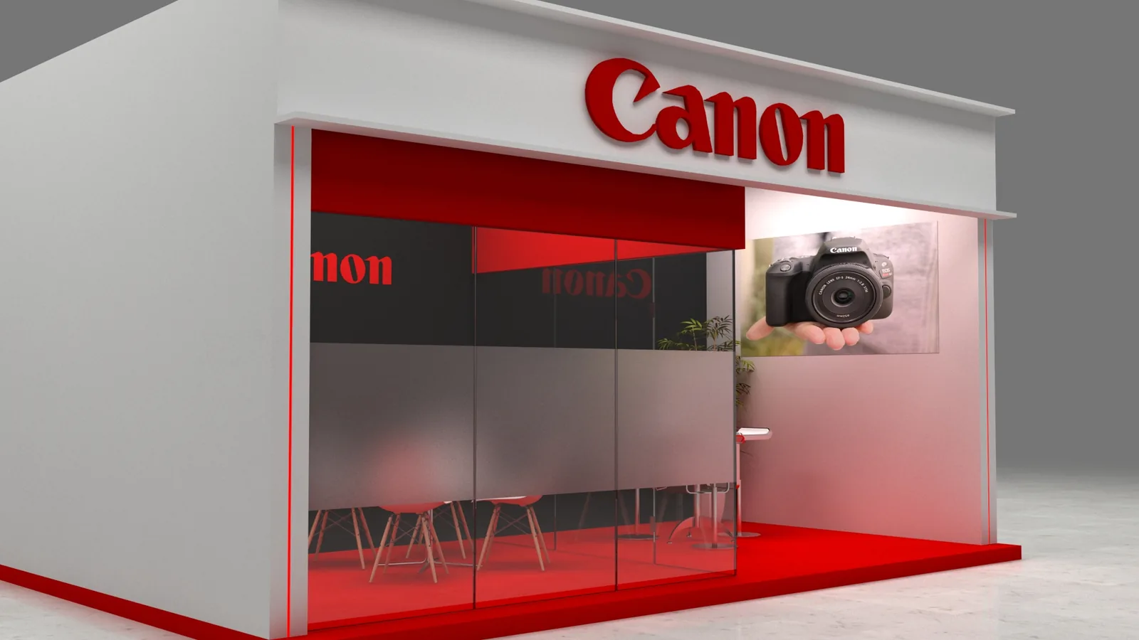 Canon Frei Caneca: presença física com escala, atmosfera e intenção