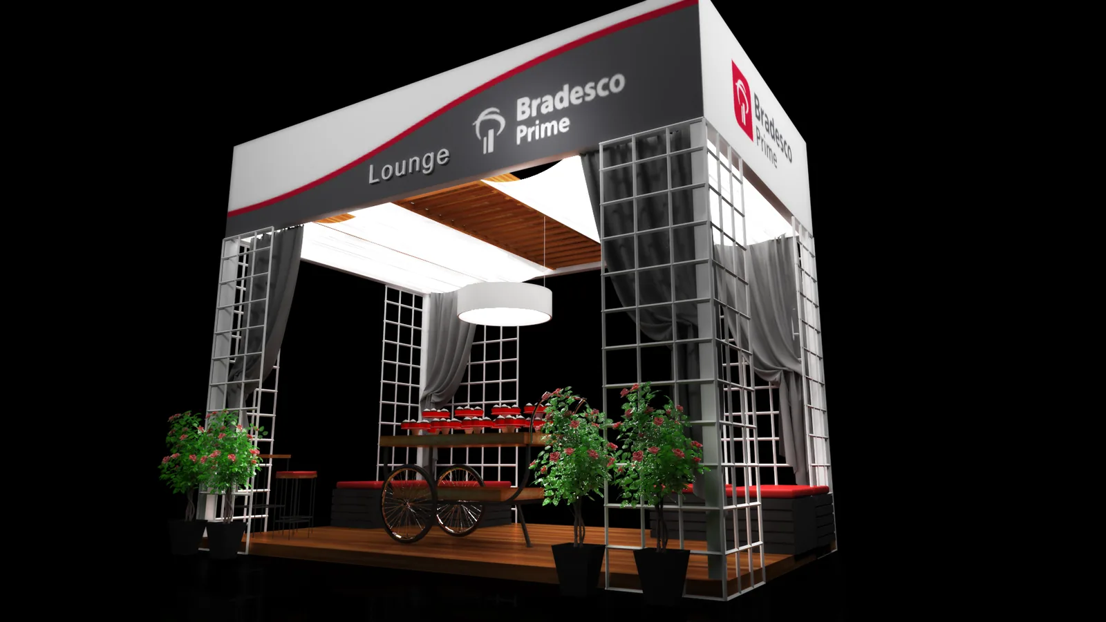 Bradesco Prime: projeto cenográfico com leitura premium e foco comercial - imagem 2