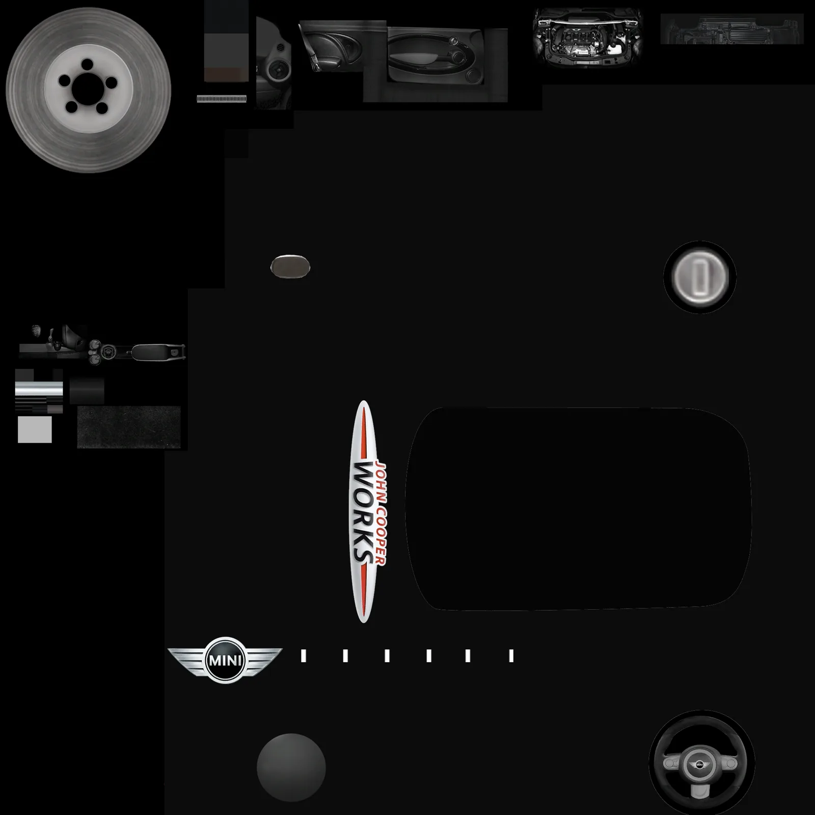 MINI 2009 John Cooper Works: presença física com escala, atmosfera e intenção - imagem 4