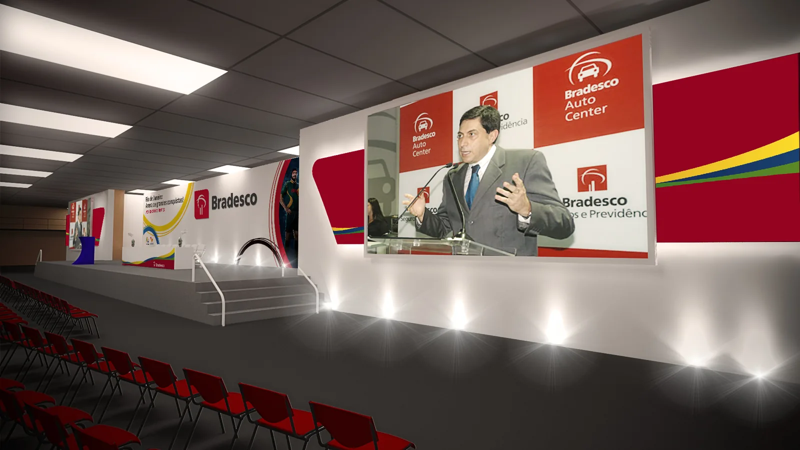 Bradesco: presença de marca desenhada para vender a ideia - imagem 2