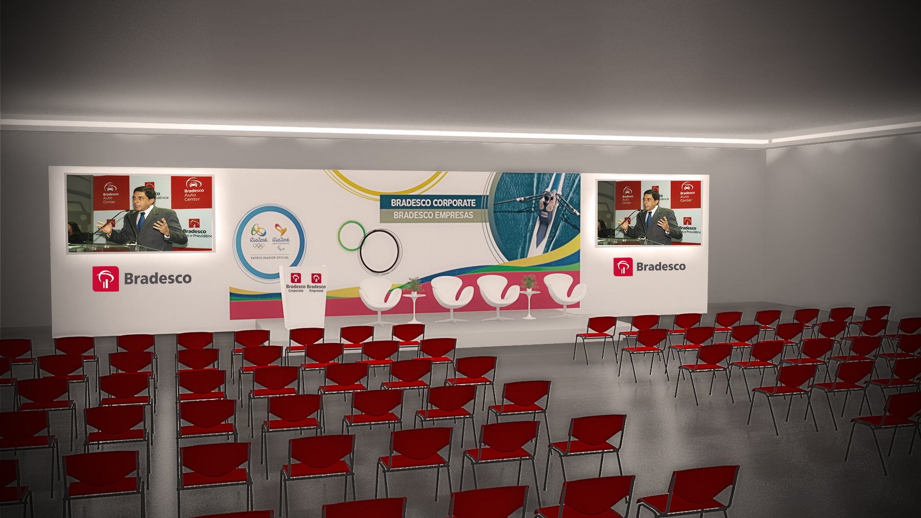 Bradesco: presença de marca desenhada para vender a ideia - imagem 3