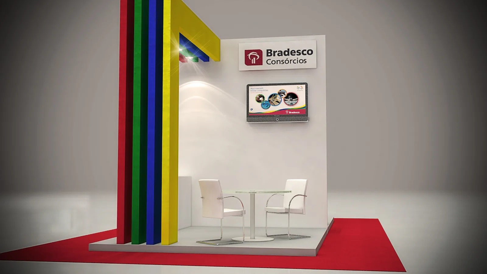 Bradesco: presença de marca desenhada para vender a ideia - imagem 3