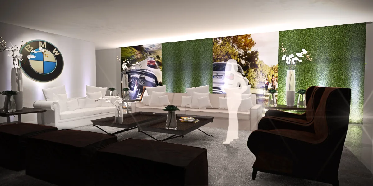 BMW: cenografia apresentada com clareza e impacto