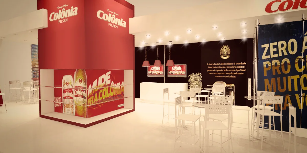 Colonia: presença de marca desenhada para vender a ideia - imagem 4
