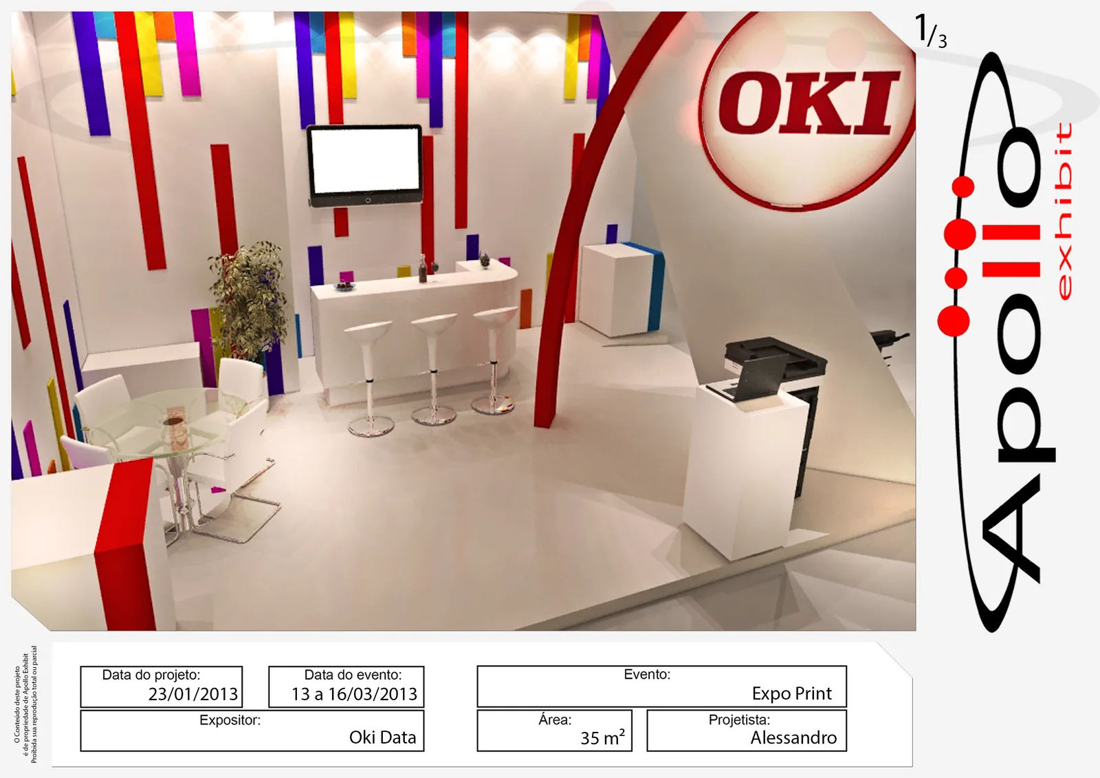 OKI: presença de marca desenhada para vender a ideia - imagem 2