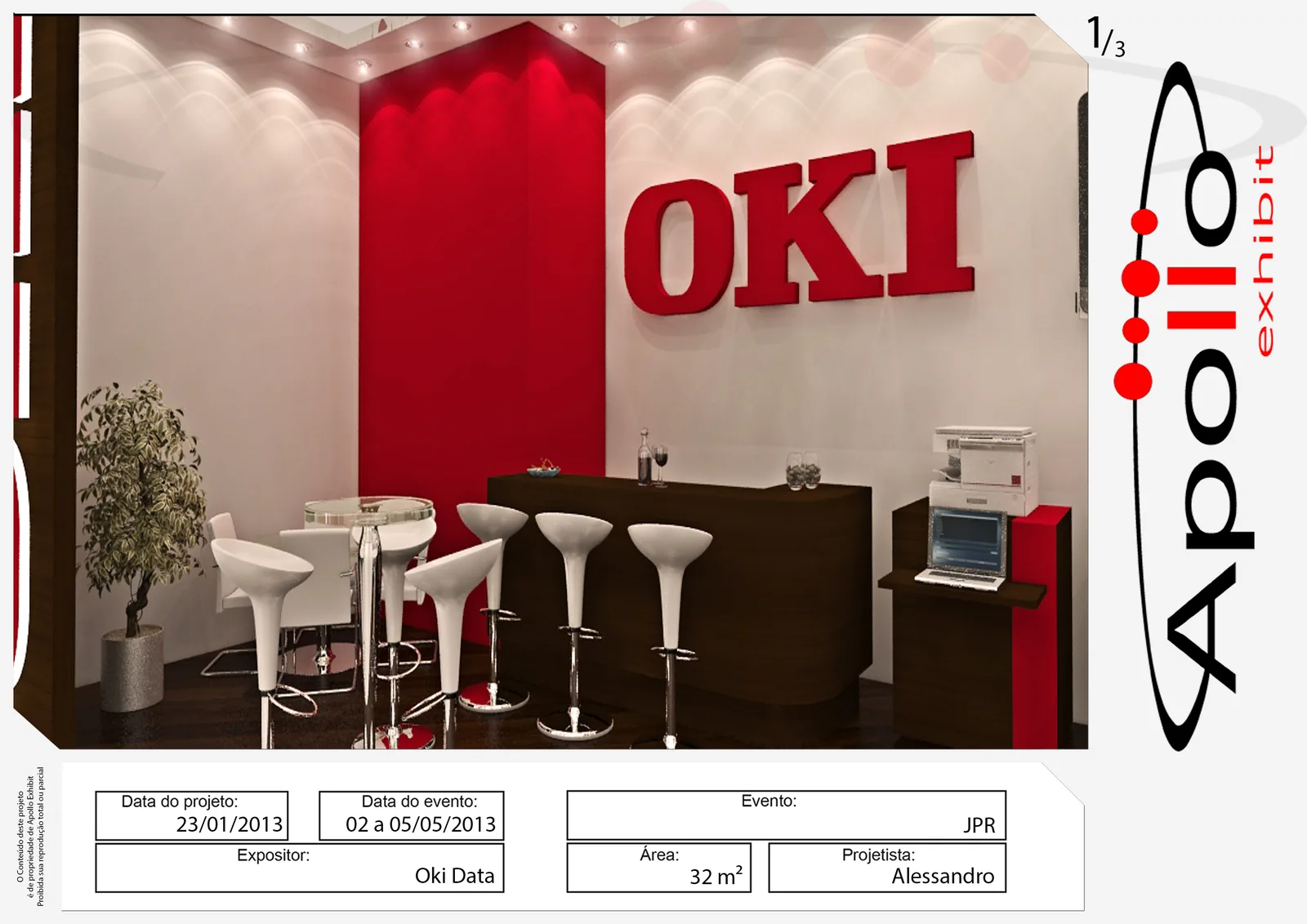 OKI: presença de marca desenhada para vender a ideia - imagem 3