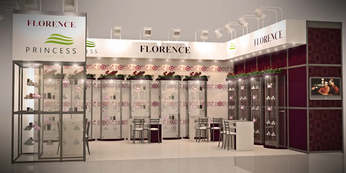 Florencio Cosméticos: cenografia apresentada com clareza e impacto - imagem 4