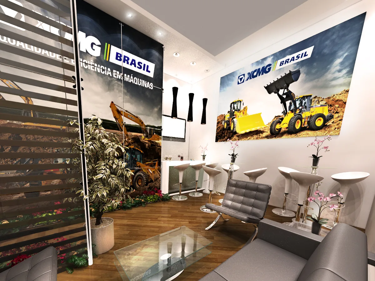 XCMG: presença de marca desenhada para vender a ideia - imagem 3