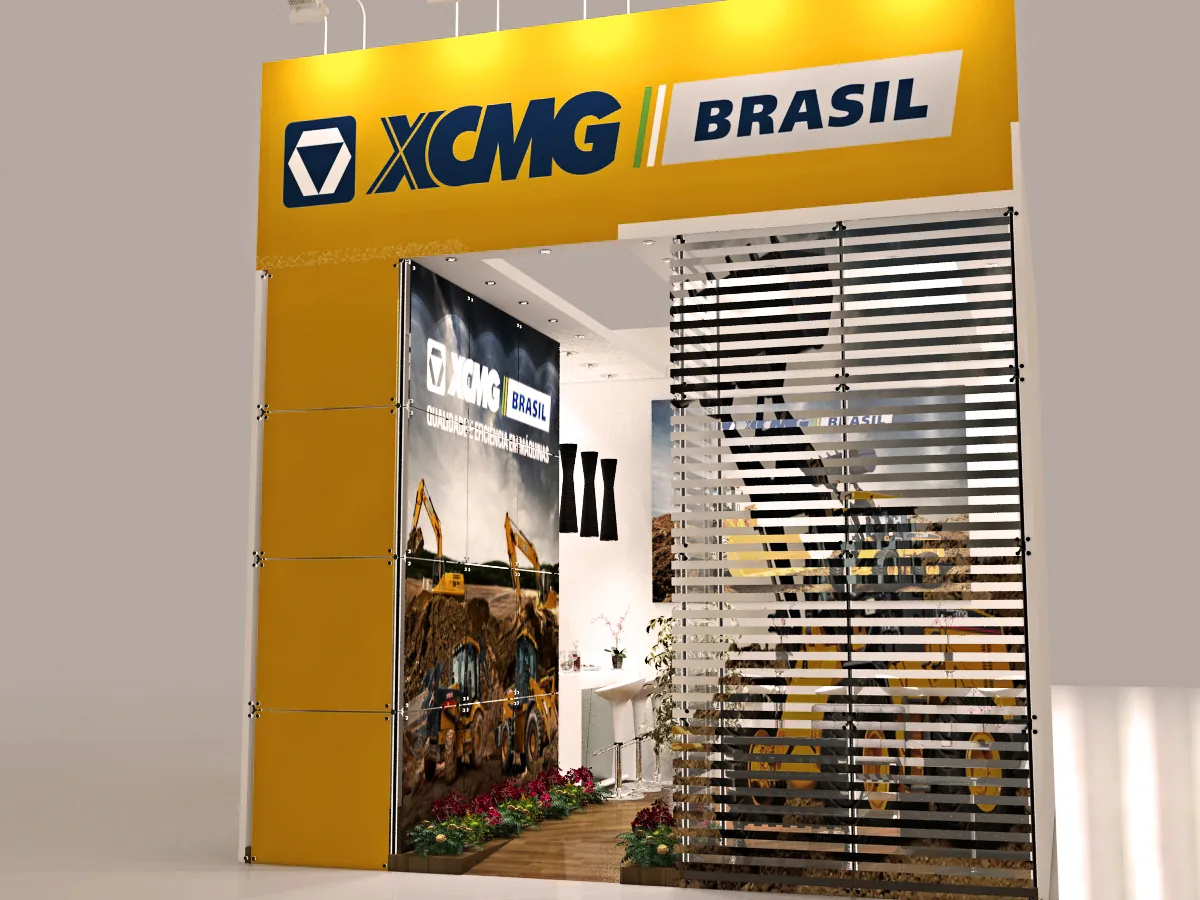 XCMG: presença de marca desenhada para vender a ideia - imagem 4