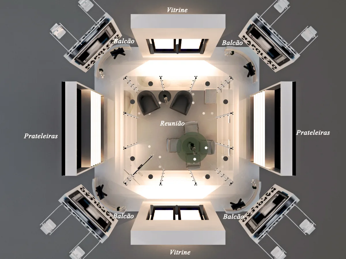 Editora Napoleão: imagem 3D para transformar intenção em presença