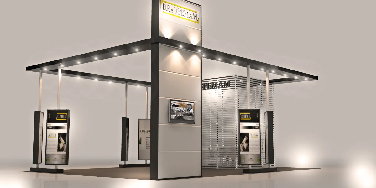 Braffemam: presença de marca desenhada para vender a ideia