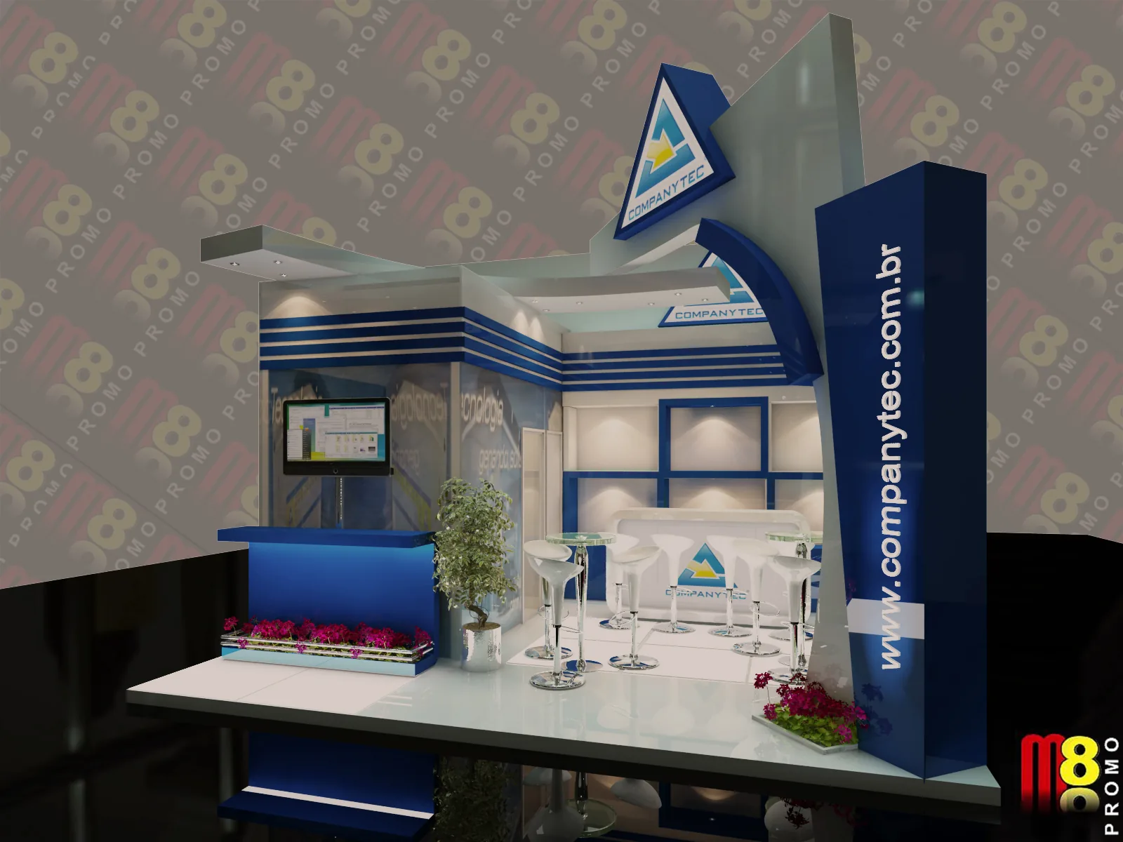 Companytec: cenografia apresentada com clareza e impacto - imagem 2